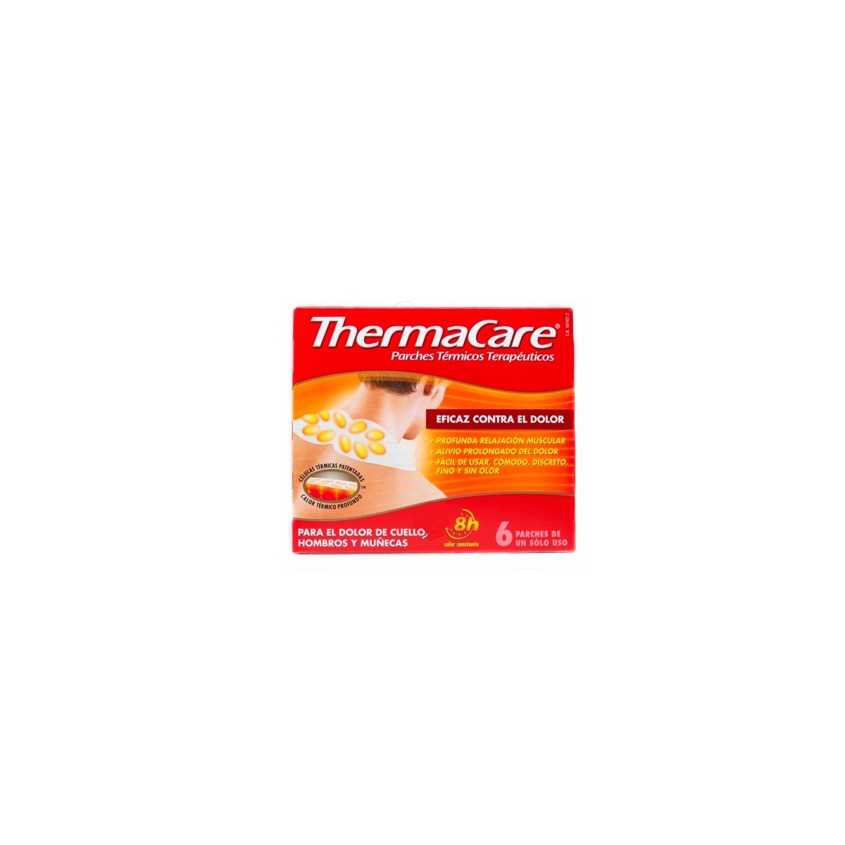 THERMACARE CUELLO HOMBROS Y MUÑECAS 6 PARCHES