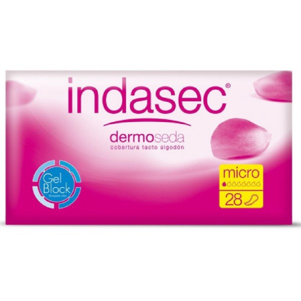 INDASEC COMPRESA PERDIDAS LEVES MICRO 45 ML 28 U
