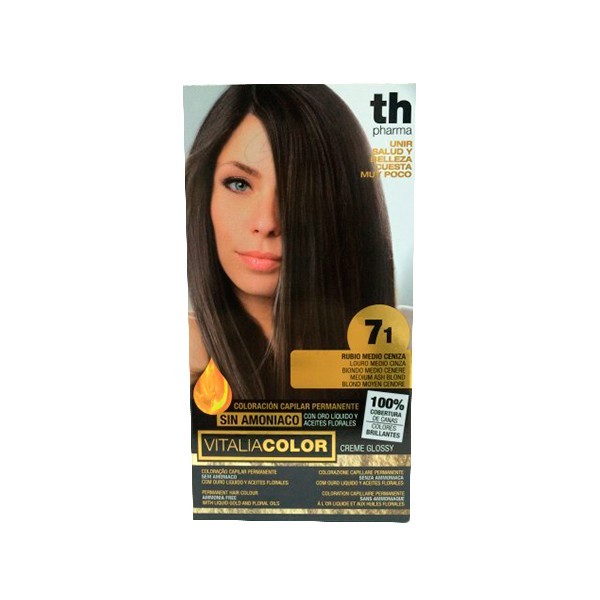 TH PHARMA VITALIA COLOR  71 RUBIO MEDIO CENIZA