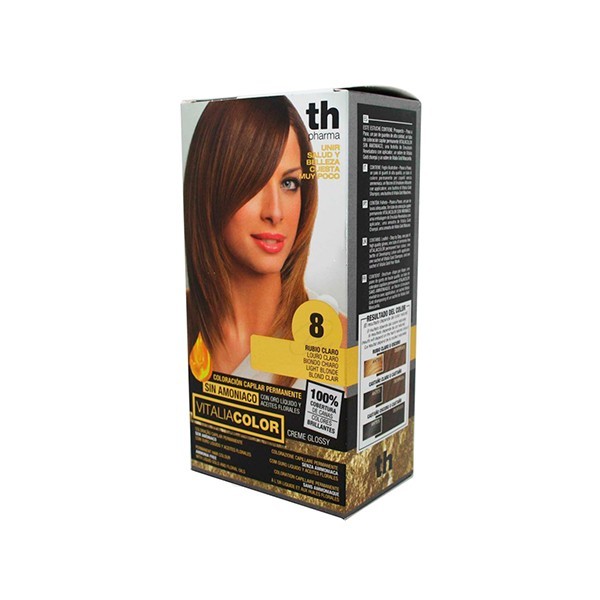 TH PHARMA VITALIA COLOR  8 RUBIO CLARO