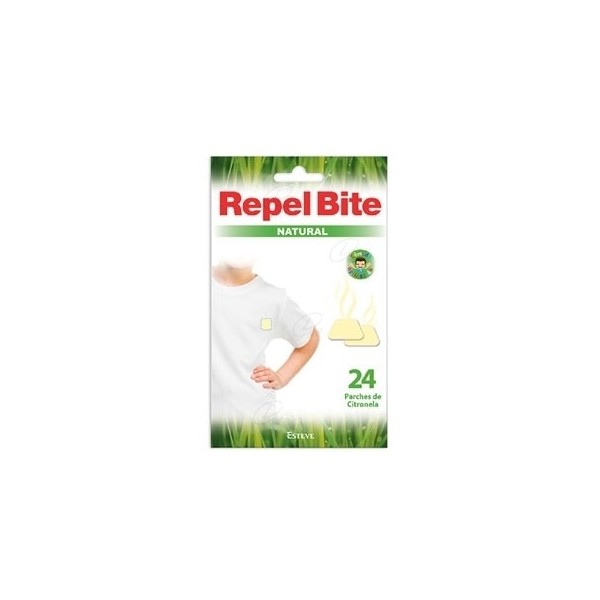 REPEL BITE NATURAL PARCHES 24 UNIDADES
