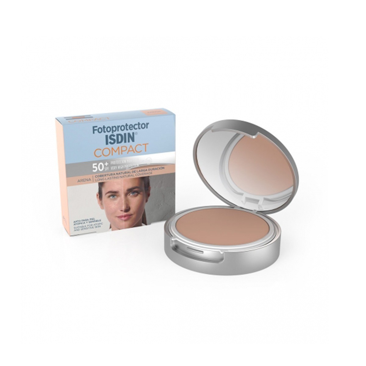 ISDIN FOTOPROTECTOR SPF50 COMPACTO ARENA