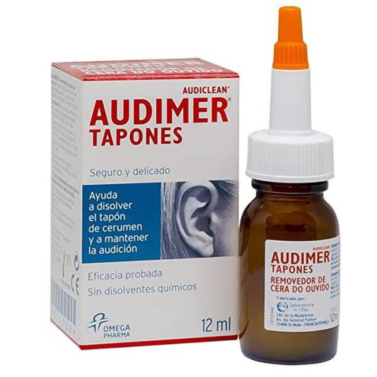 AUDIMER AUDICLEAN TAPONES SOLUCION 12 ML