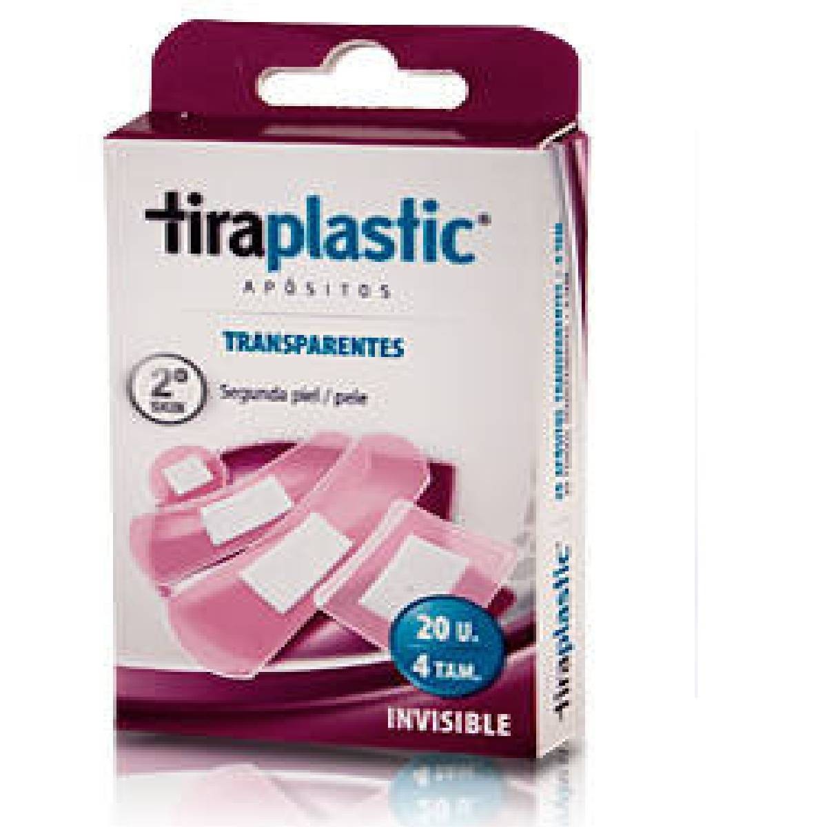 TIRAPLASTIC 4 TAMAÑOS 20 U TRANSP
