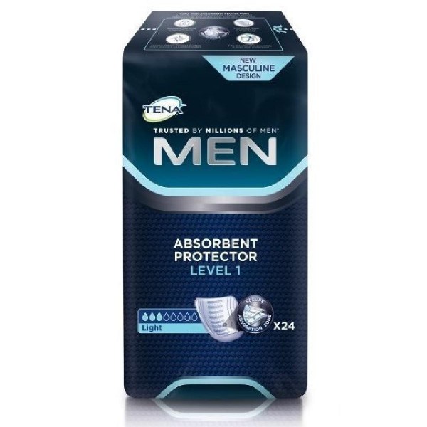 ABSORB INC ORINA LIGERA TENA MEN LEVEL 1 24 U