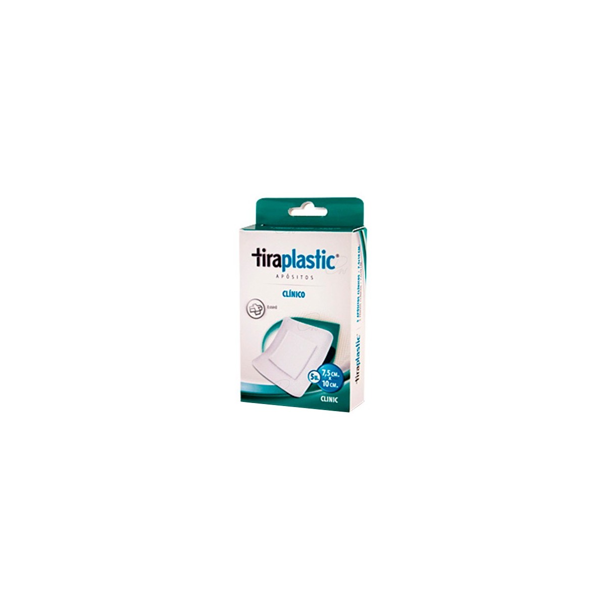 TIRAPLASTIC CLINICO 10 CM X 75 CM 5 U