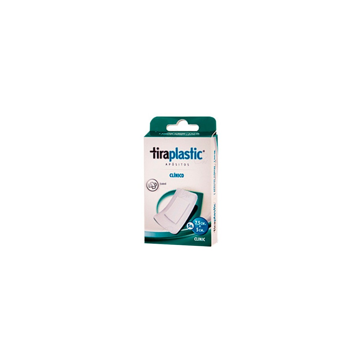 TIRAPLASTIC CLINICO 75 CM X 5 CM 5 U