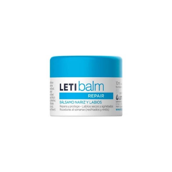 LETIBALM BÁLSAMO REPARADOR LABIOS Y NARIZ TARRO 10 ML