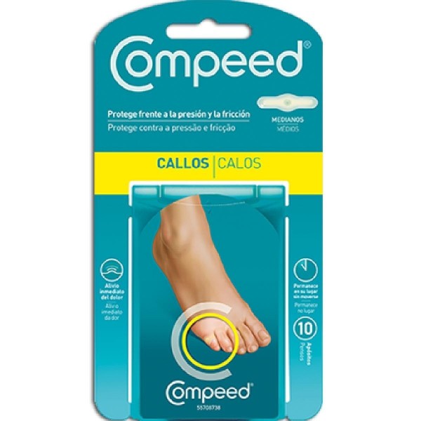 COMPEED CALLOS T MED 10 U