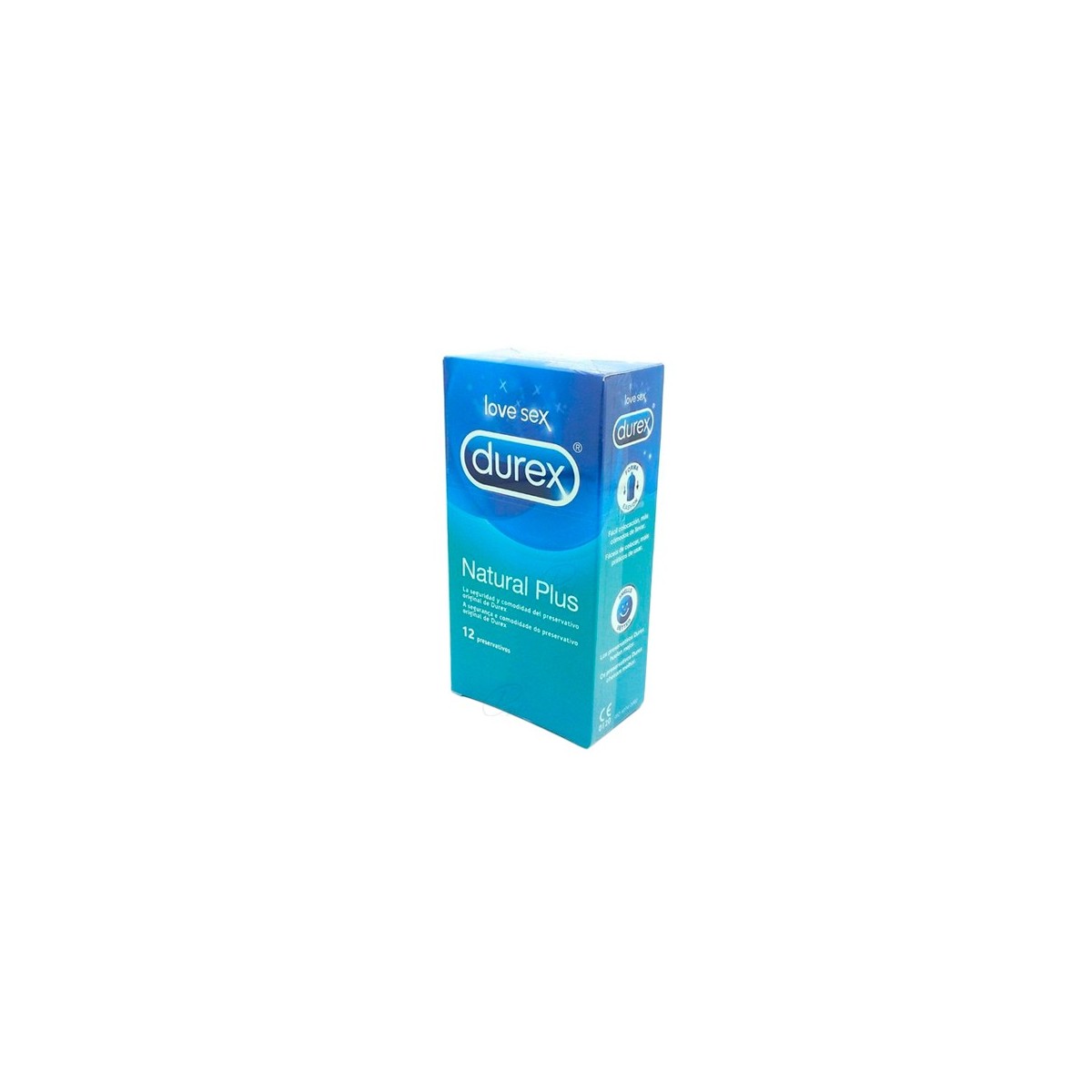 DUREX NATURAL PLUS 12 U