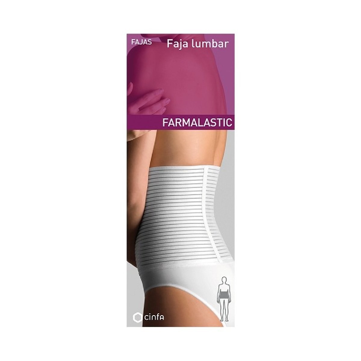 FAJA LUMBAR BLANCA T 1