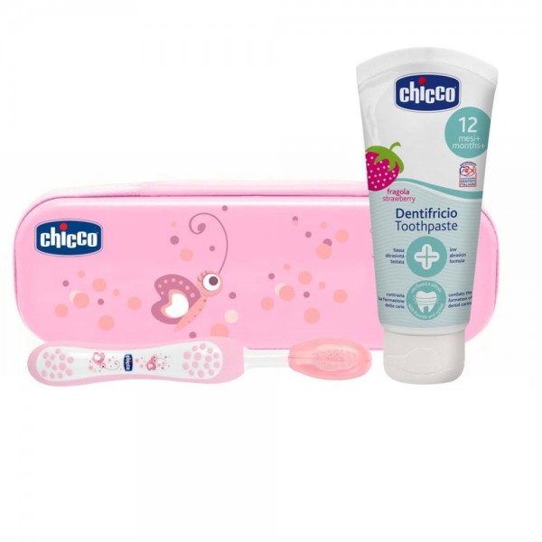 Chicco Set Dental Rosa