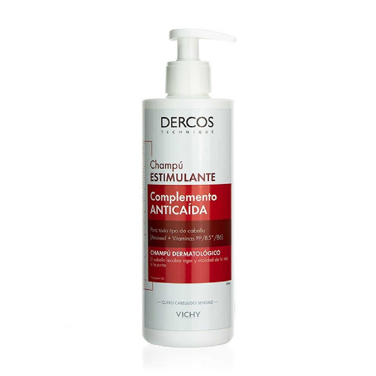 Champú Dercos Estimulante Vichy 400 ml