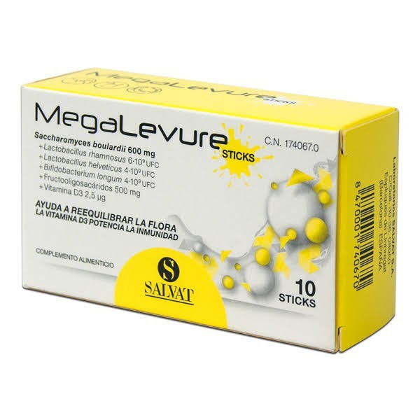Megalevure 10 sticks