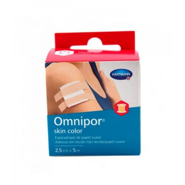 Esparadrapo Hipoalergico Omnipor Skin Color 5 M x 25 cm