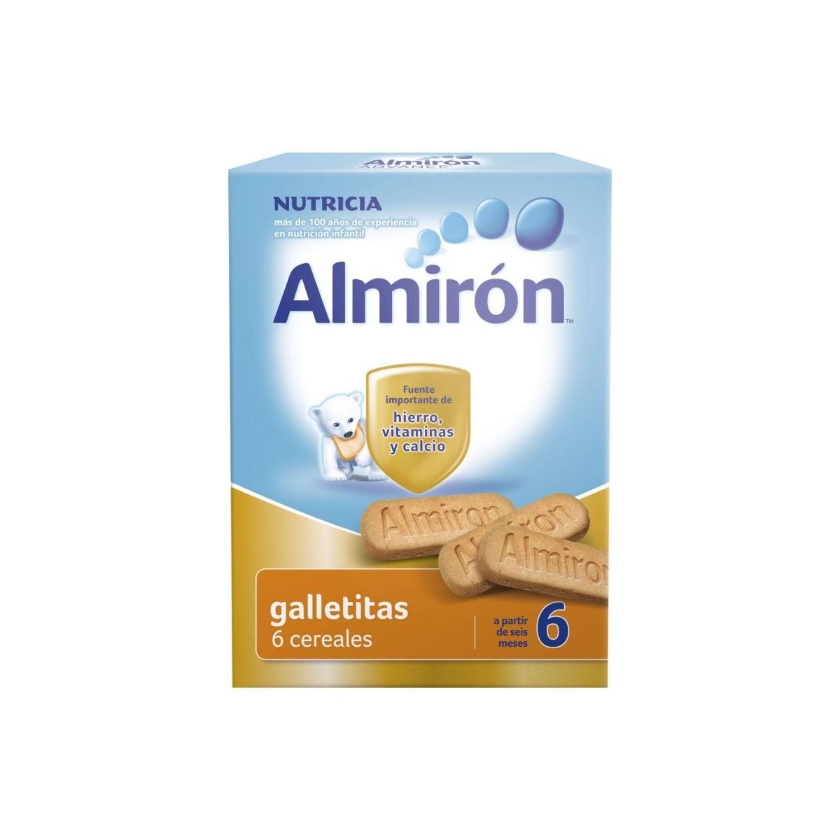 Almirón Galletitas 6 Cereales 180g