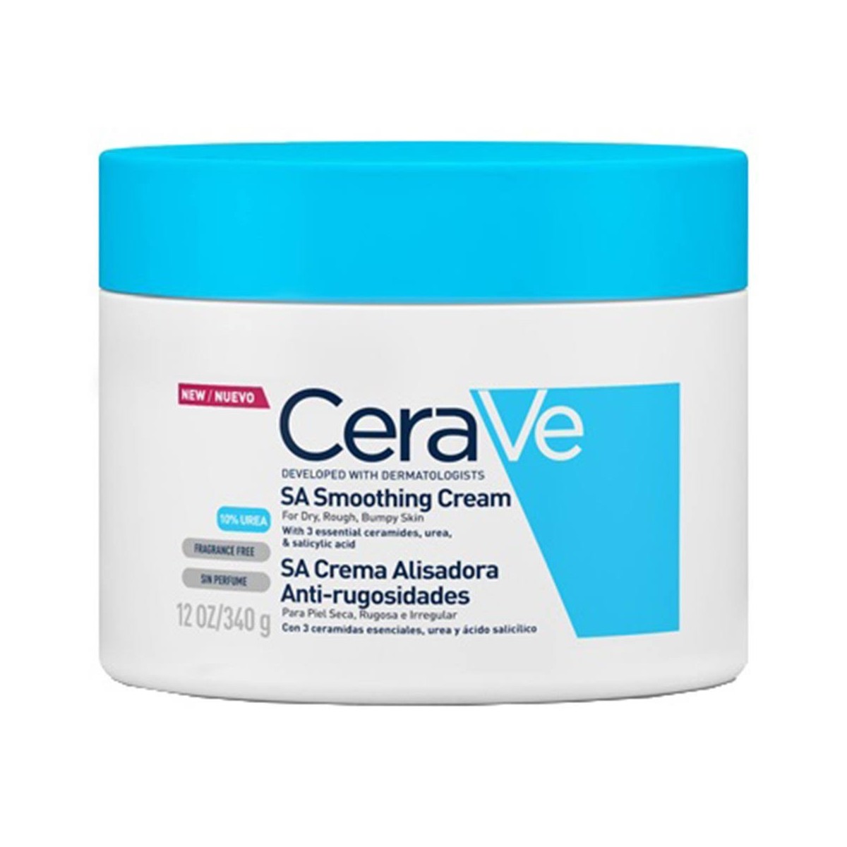 Cerave Crema Alisadora Anti rugosidades 340 g