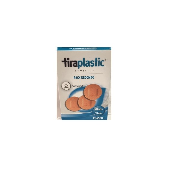 TIRITAS PLASTIC REDONDAS 22 MM 20 U TIRAPLASTIC