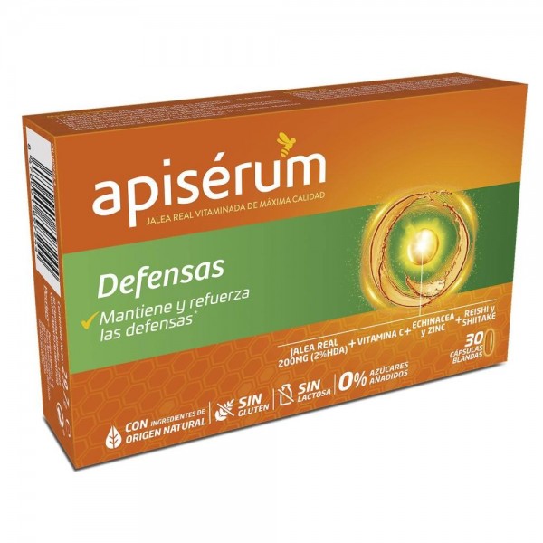 Apiserum Defensas 30 cápsulas