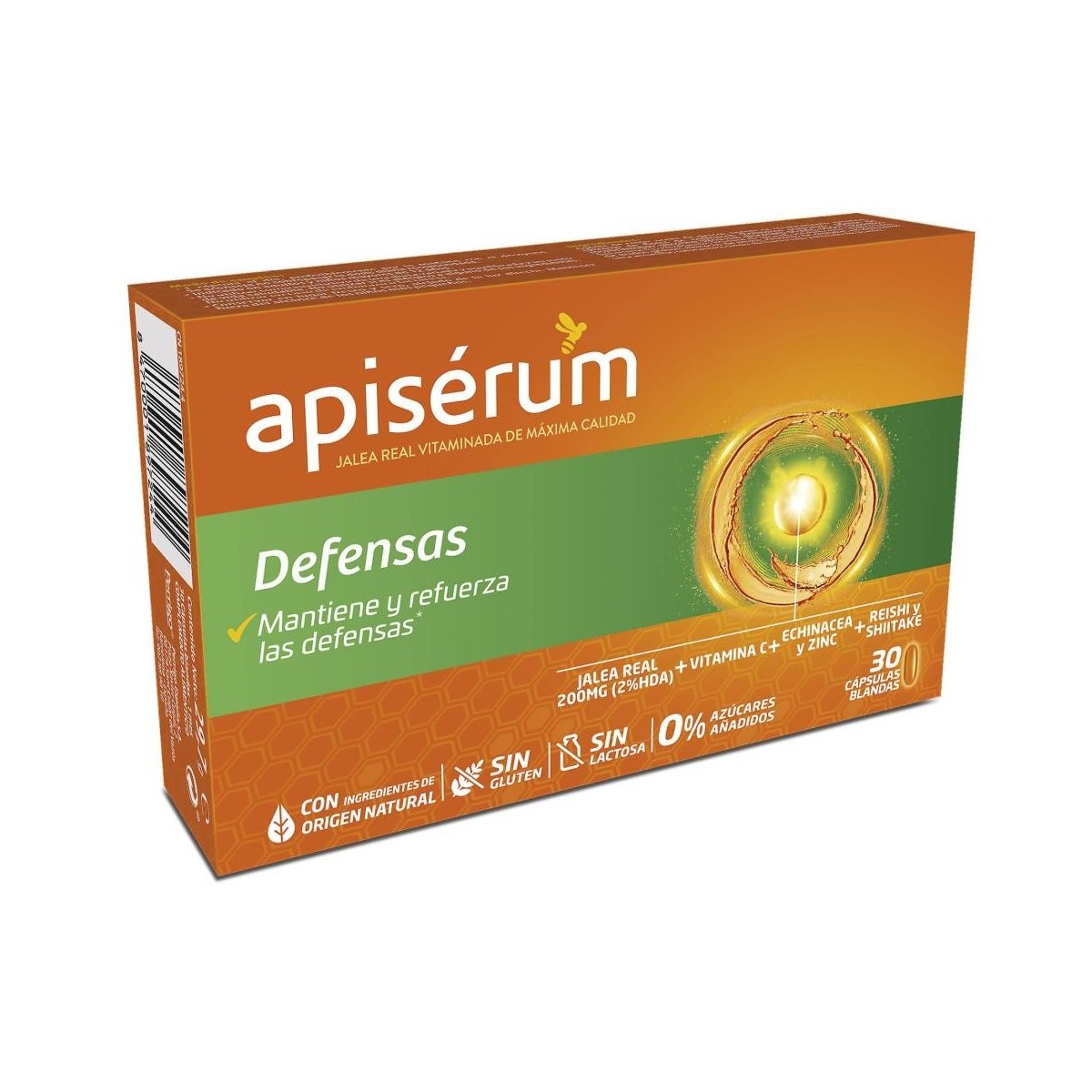 Apiserum Defensas 30 cápsulas