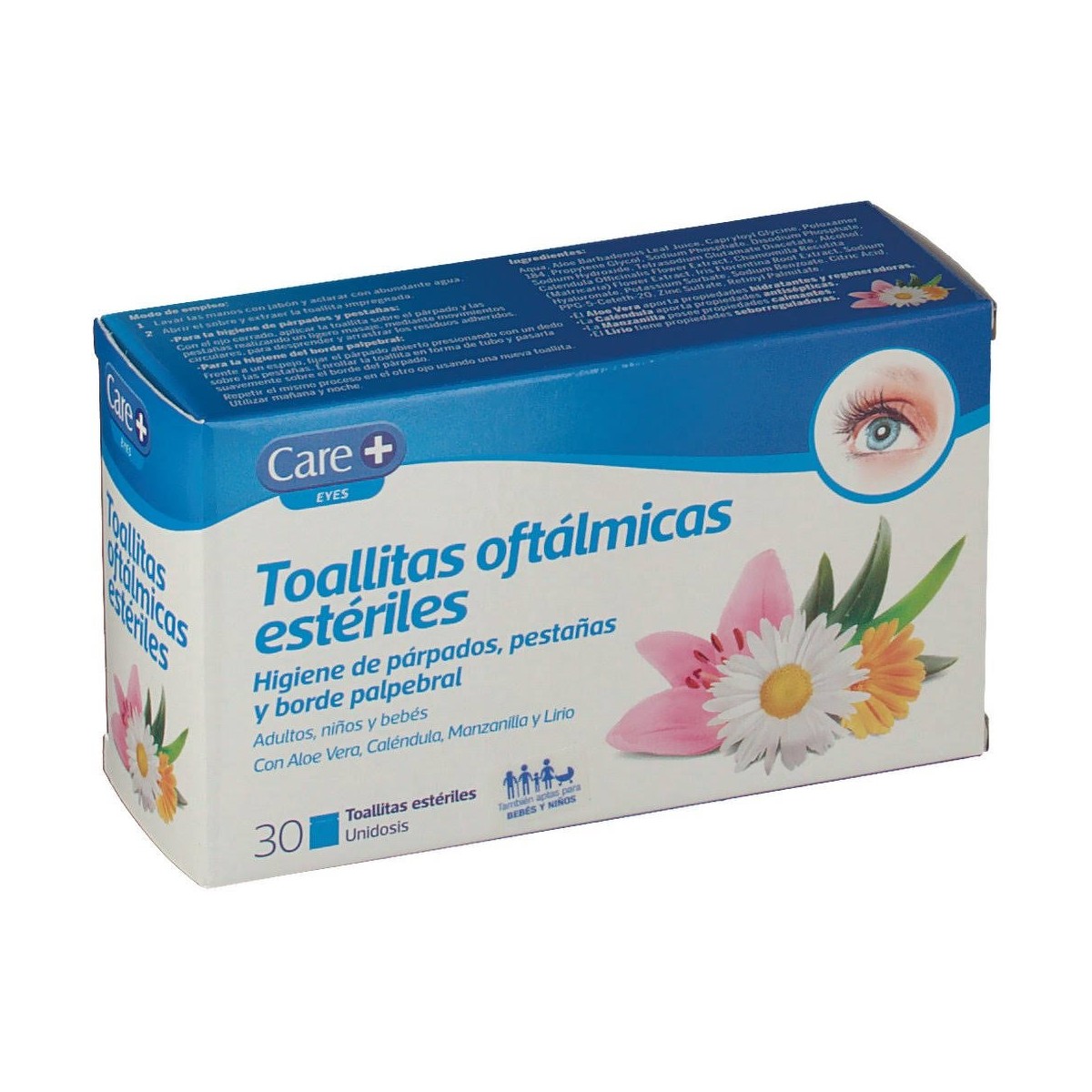 Toallitas Oftálmicas estériles Stada
