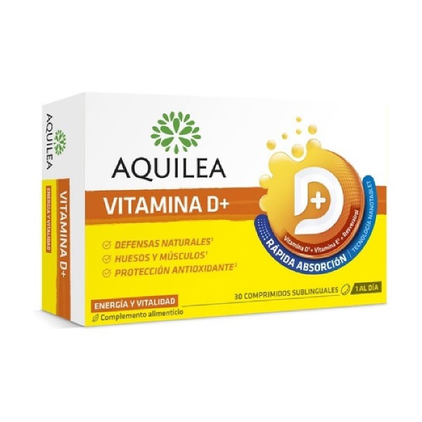 AQUILEA VITAMINA D 30 COMPRIMIDOS SUBLINGUALES