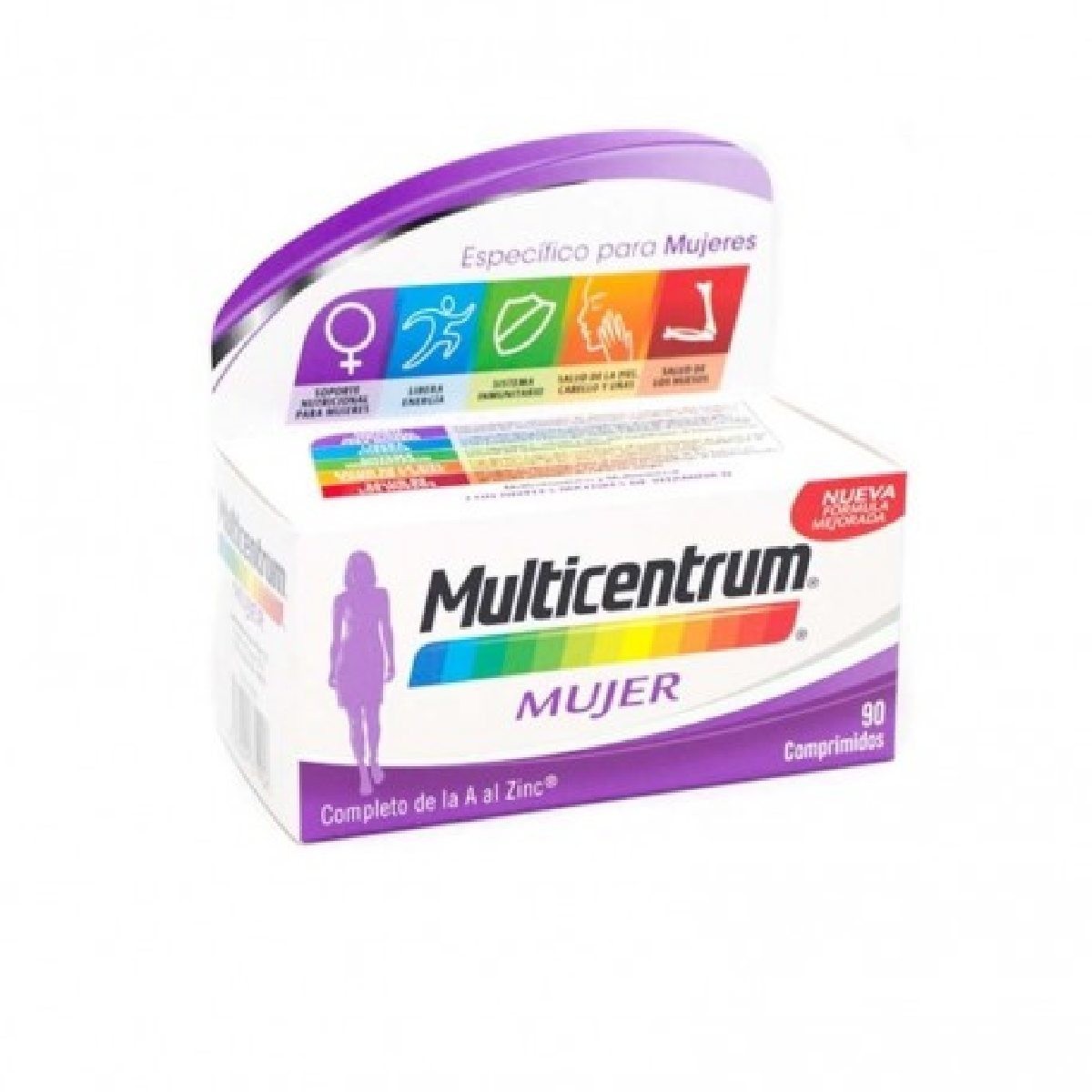 MULTICENTRUM MUJER 50 90COMP