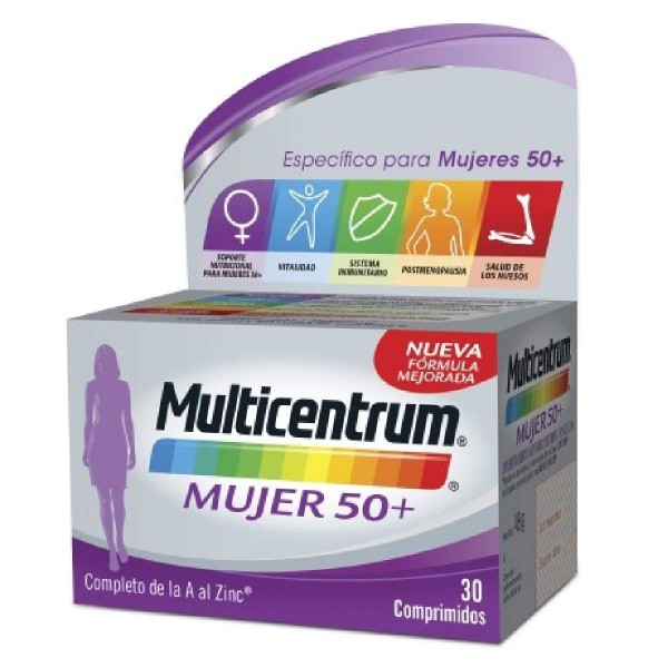 MULTICENTRUM MUJER 50 30COMP