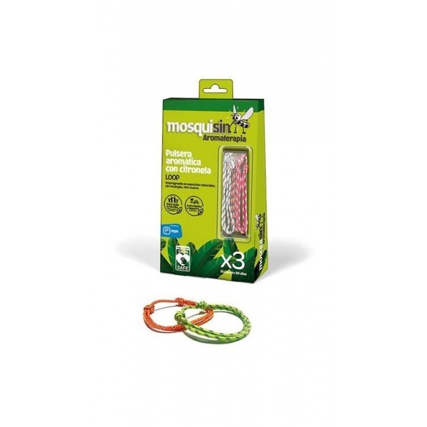 MOSQUISIN PULSERA CITRONELA 3UN LOOP PRIM