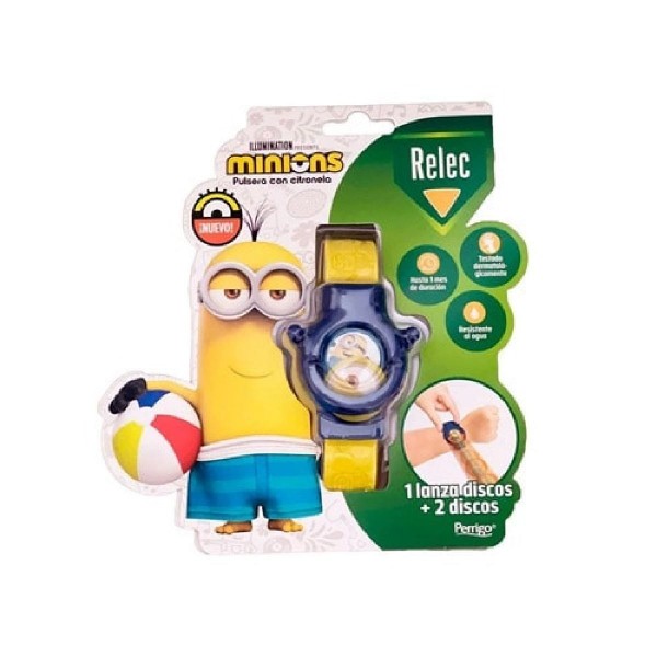 RELEC PULSERA  AROMATICA MINIONS