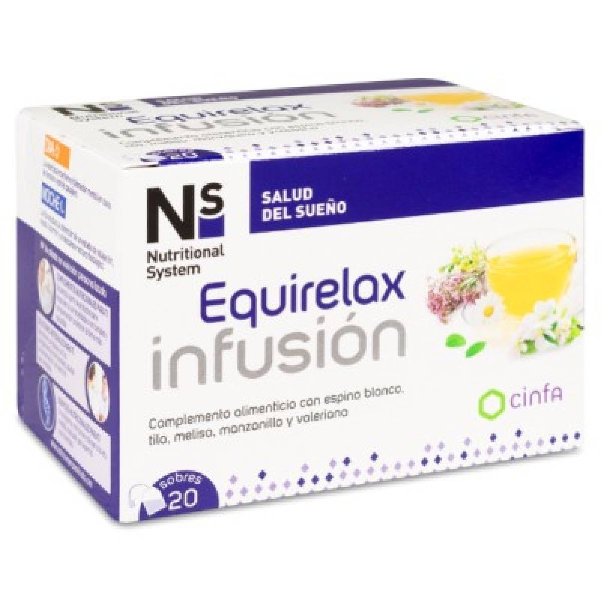 NS EQUIRELAX INFUSION 20 SOBRES
