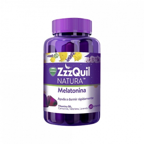 ZZZQUIL NATURA 60 GOMINOLAS