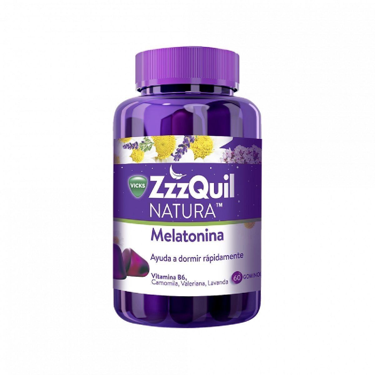 ZZZQUIL NATURA 60 GOMINOLAS