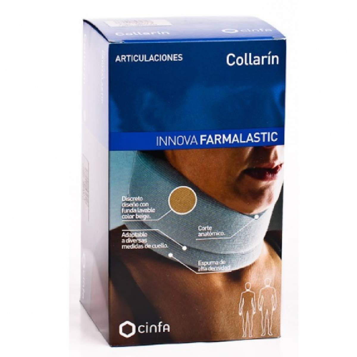 COLLARIN CERVICAL INNOVA FARMALASTIC ADULTO