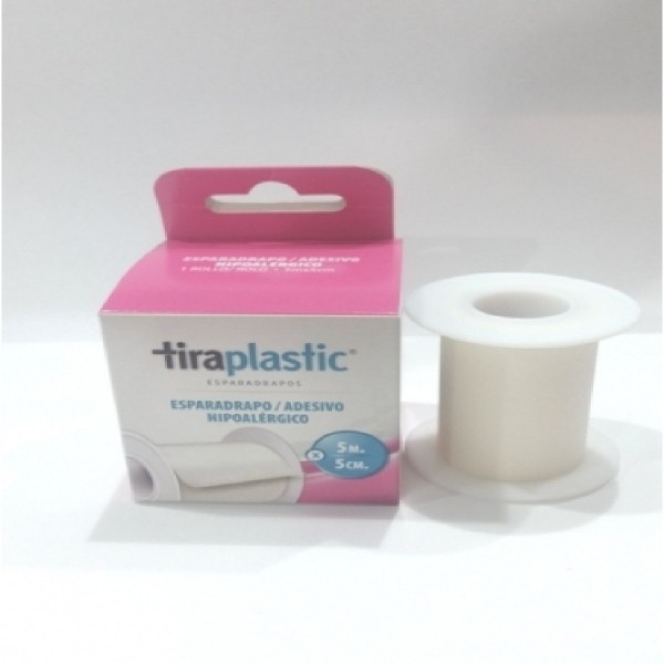 ESPARADRAPO HIPOALERGENICO TIRAPLASTIC PAPEL 525CM