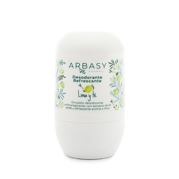 ARBASY DESODORANTE REFRESCANTE LIMA Y TE 75ML