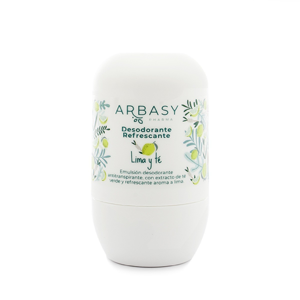 ARBASY DESODORANTE REFRESCANTE LIMA Y TE 75ML
