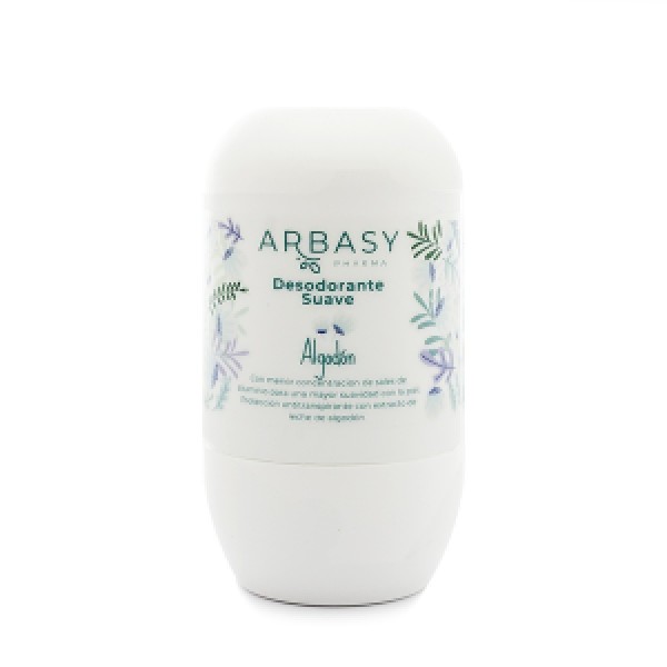 ARBASY DESODORANTE SUAVE ALGODON 75ML