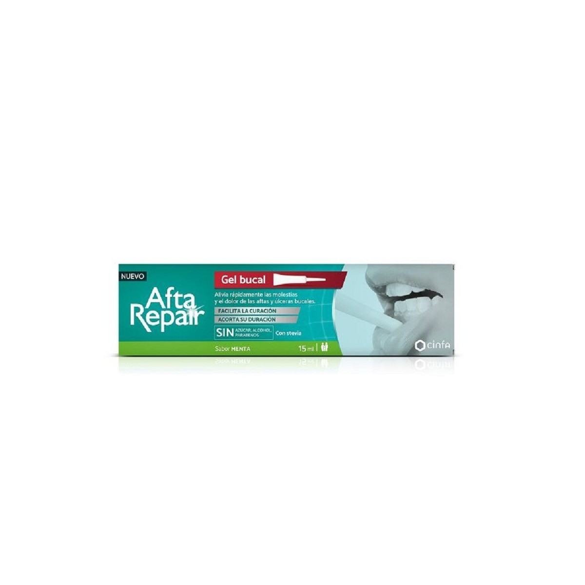 AFTA REPAIR GEL BUCAL 15ML SABOR MENTA