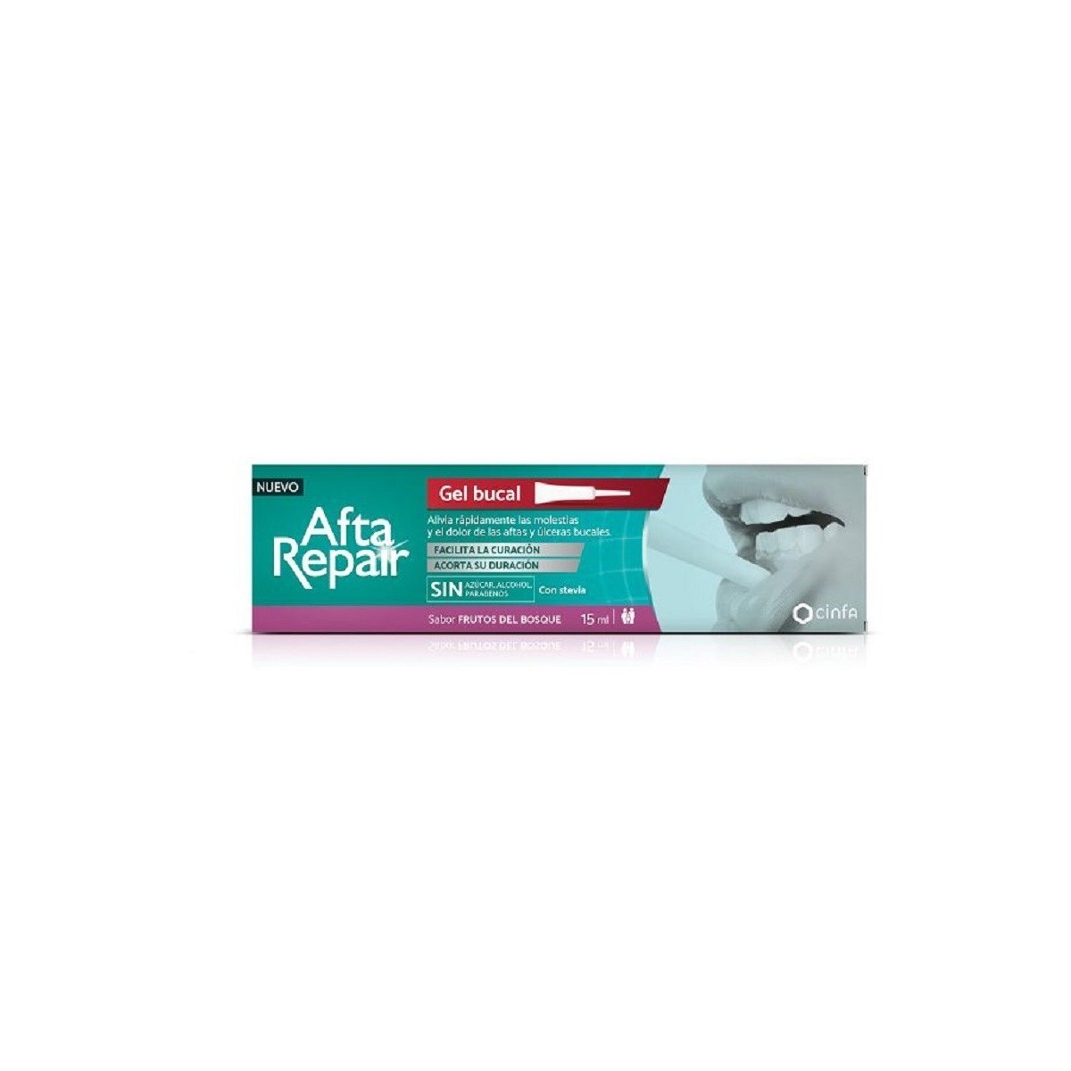 AFTA REPAIR GEL BUCAL 15ML SABOR FRUTOS DEL BOSQUE