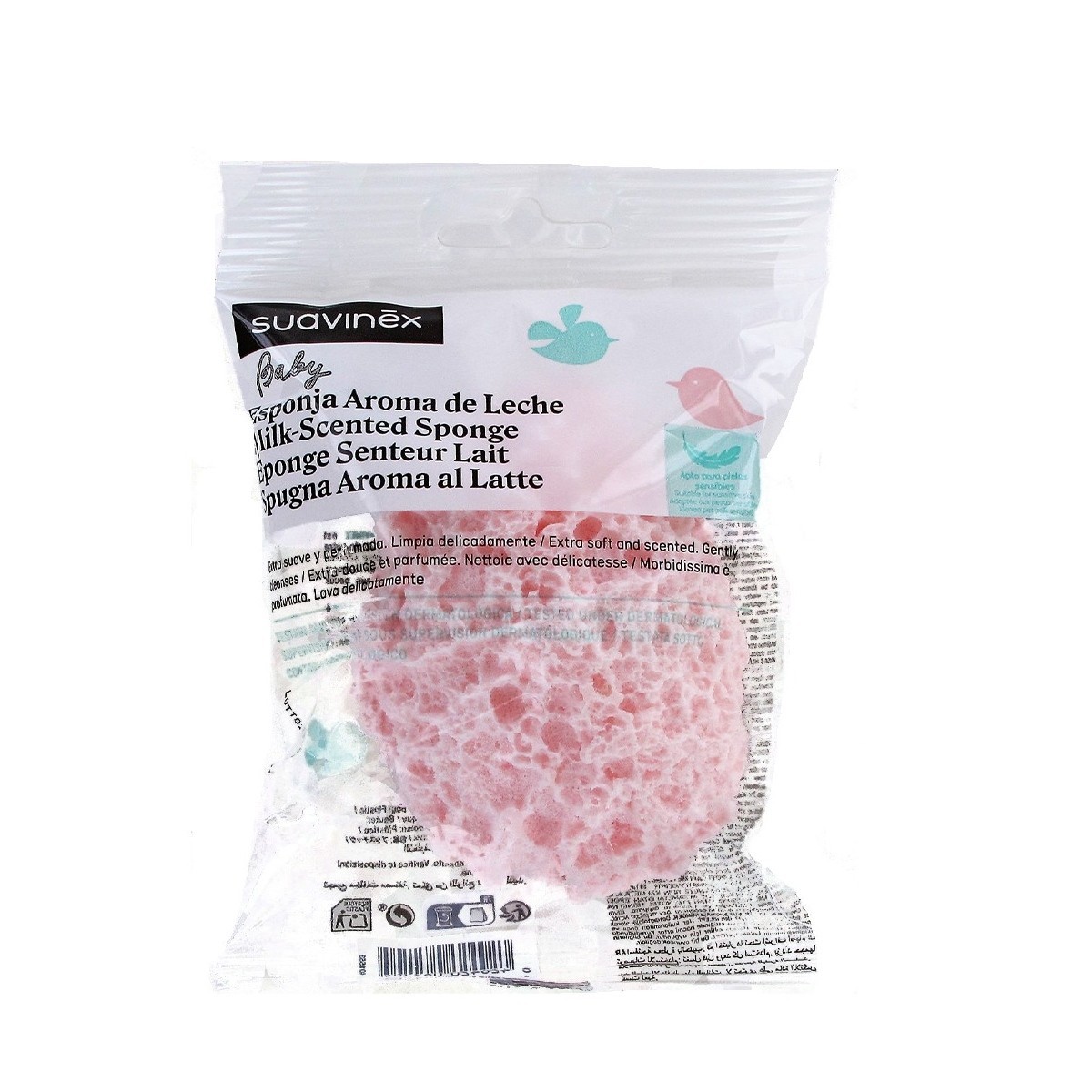 ESPONJA BABY AROMA LECHE 1U SUAVINEX
