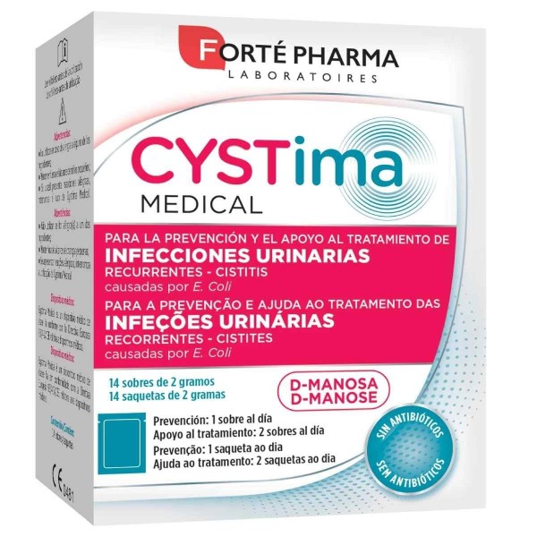 CYSTIMA MEDICAL 14 SOBRES FORTEPHARMA