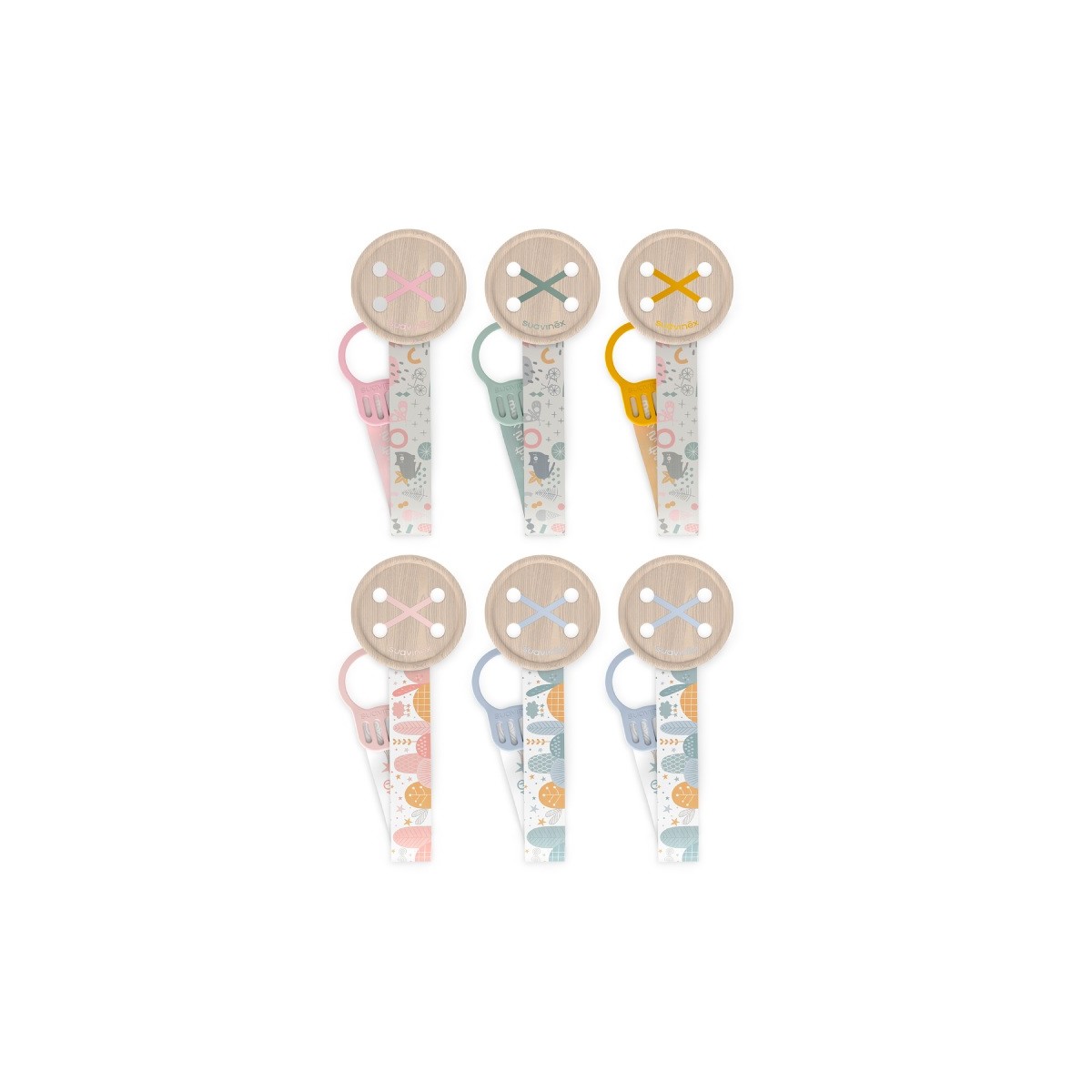 BROCHE REDONDO CINTA BUTTON SUAVINEX