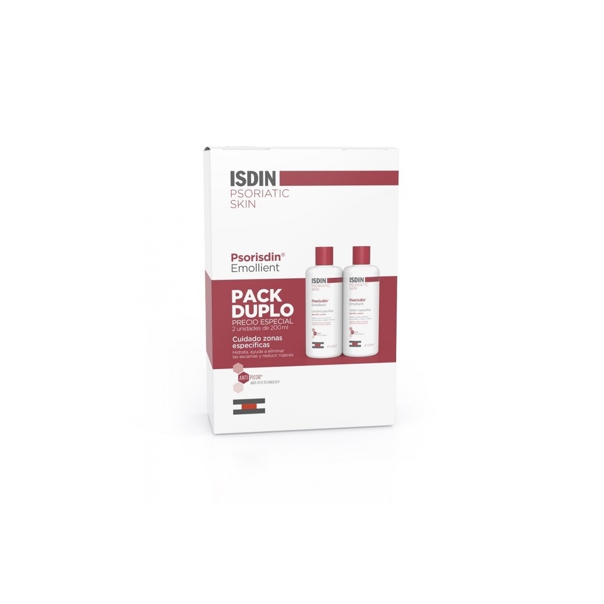 PSORISDIN LOCION CORPORAL 200ML+200ML ISDIN