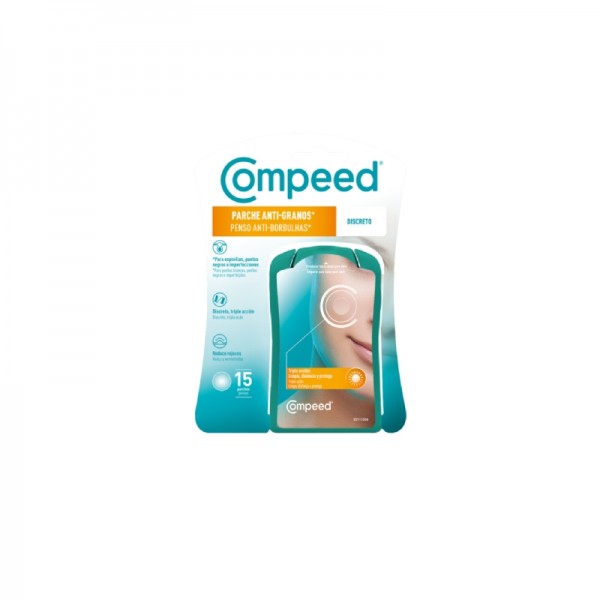 COMPEED PARCHE ANTIGRANOS DISCRETO 15 UNIDADES