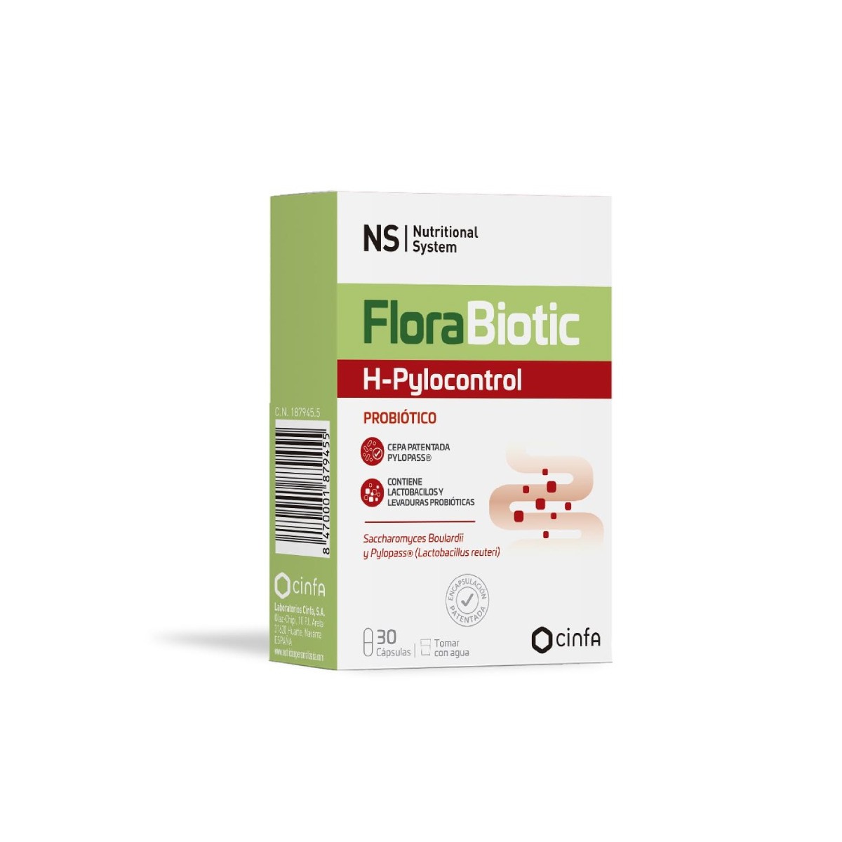 NS Florabiotic Pylocontrol 28 Cap