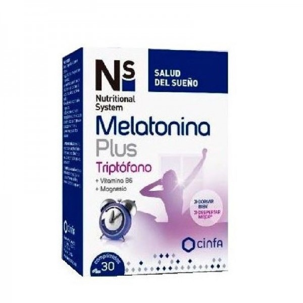 NS MELATONINA PLUS TRIPTOFANO 30 COMPRIMIDOS