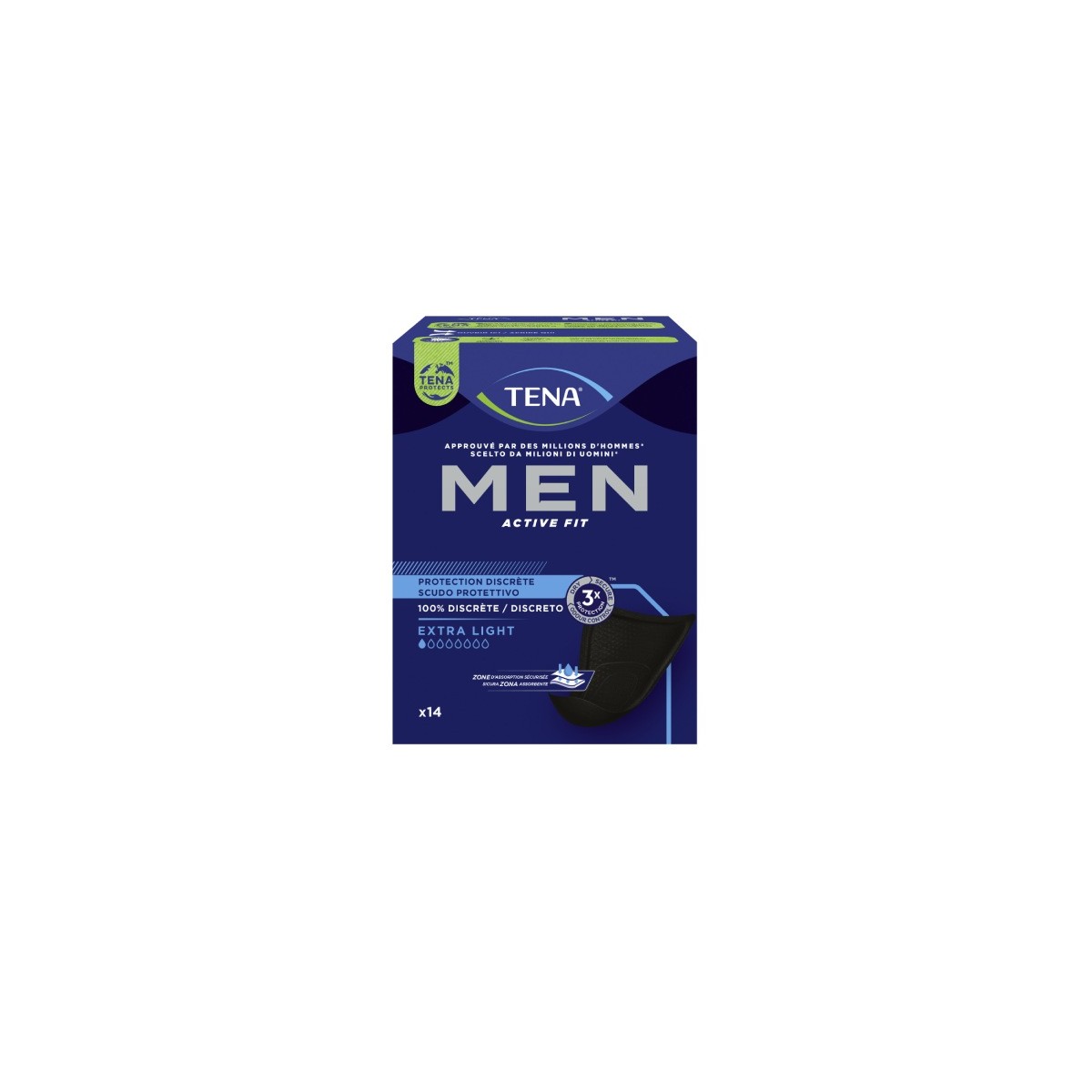 Tena Men Escudo Protector 14 U