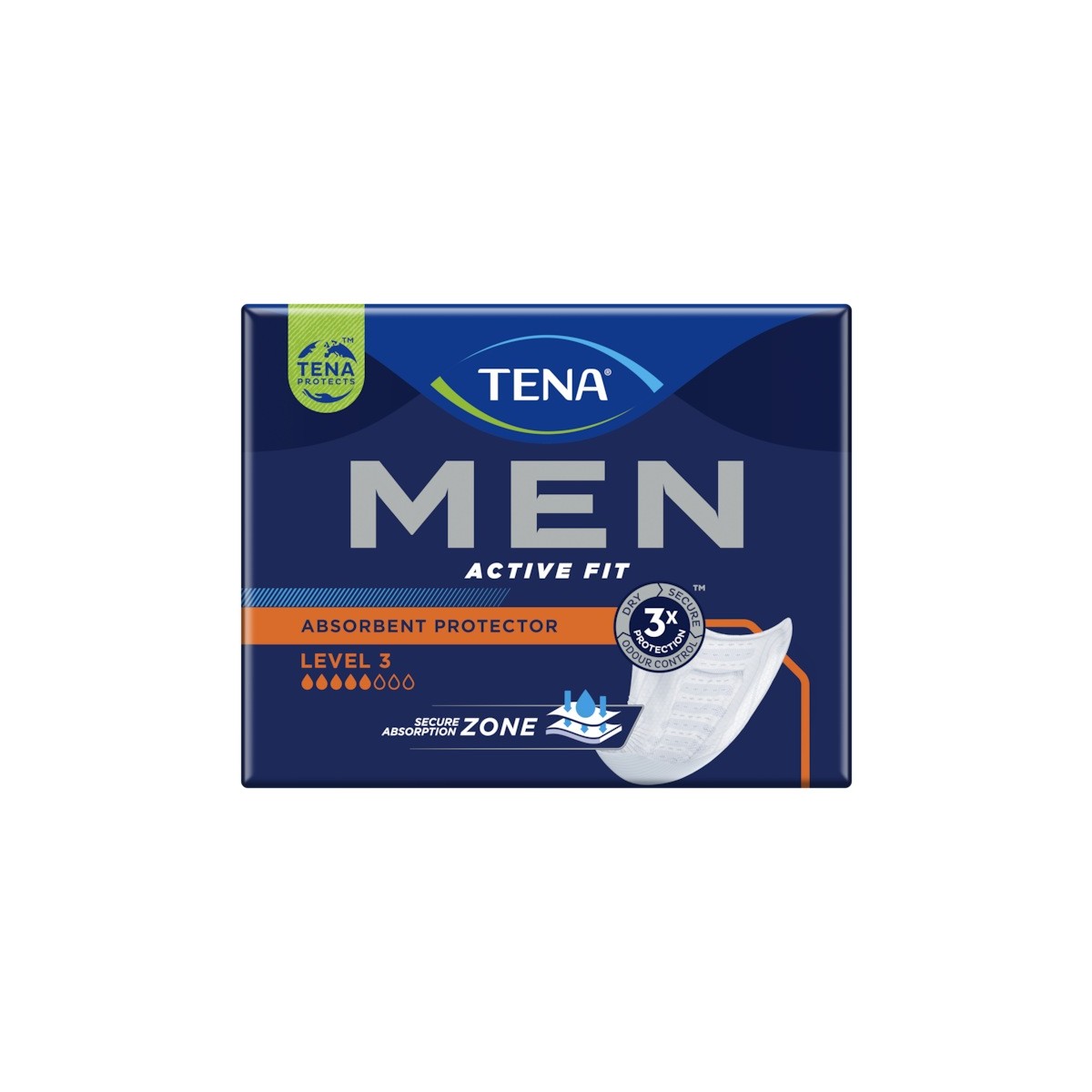 ABSORB INC ORINA LIGERA TENA MEN LEVEL 3 16 U