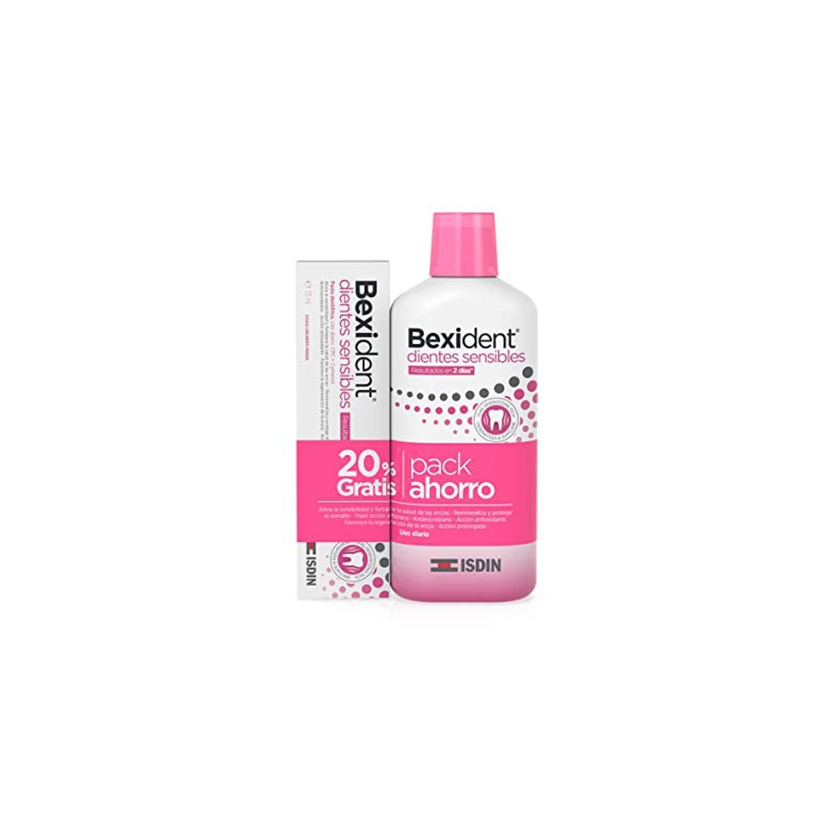 BEXIDENT DIENTES SENSIBLES PACK COLUTORIO+PASTA...